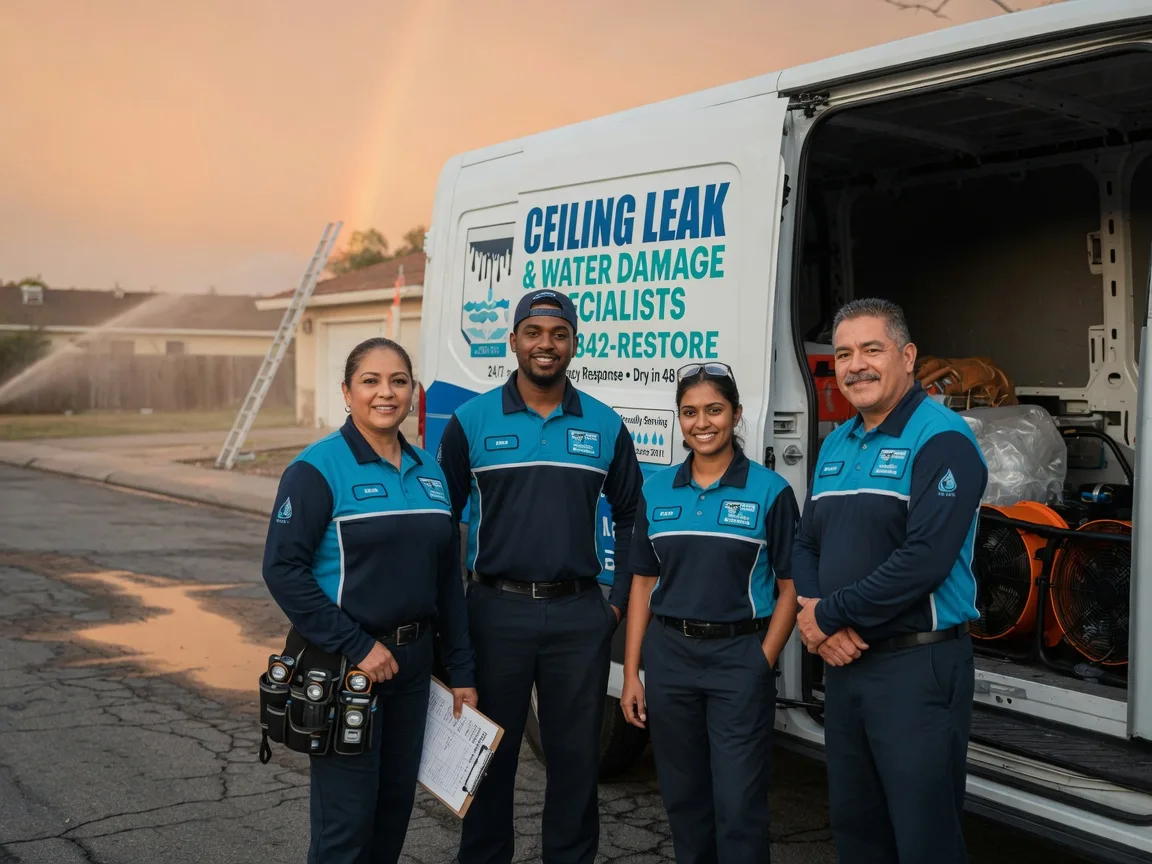 Ceiling Leak Cleanup company in Flanagan, IL